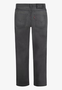 Levi's herrejeans i mørkegrå denim. Har en rett snitt, fem lommer og et merket lærpatch på linningen.
