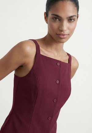 HYPEDROP, WESTE HDPETAL STRAP - Vest - windsor wine
