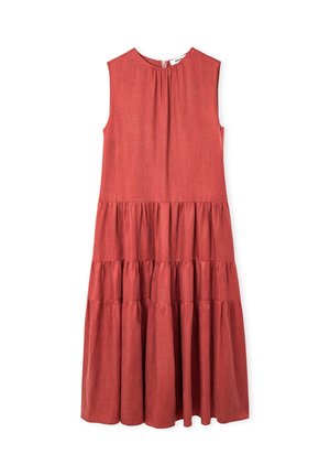 Ipekyol, IPEKYOL DRESS RUCHED MIDI DRESS - Robe longue - old rose
