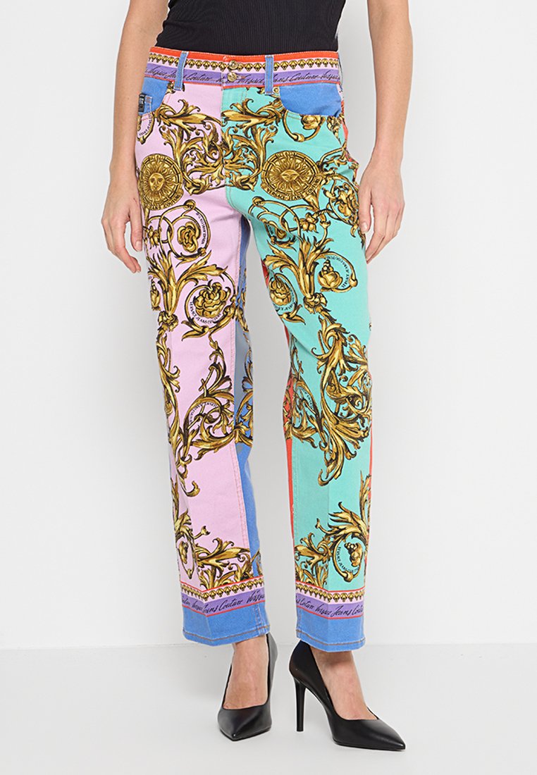 Versace Jeans Couture Straight leg jeans meerkleurig Versace Jeans Couture Straight leg jeans meerkleurig