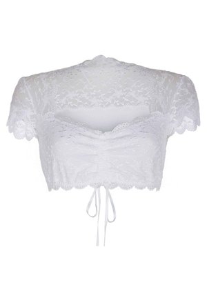 Nina von C. KURZARM - Bluse - weiß