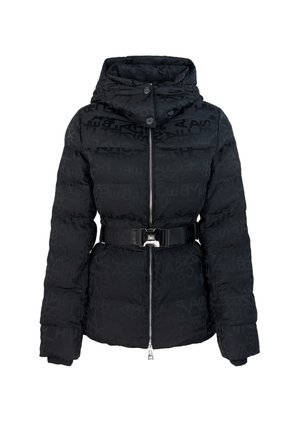 Elisabetta Franchi JAQUARD LETTERING - Giacca invernale - nero