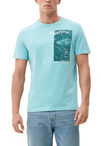 s.Oliver MIT FRONTPRINT - T-shirt z nadrukiem