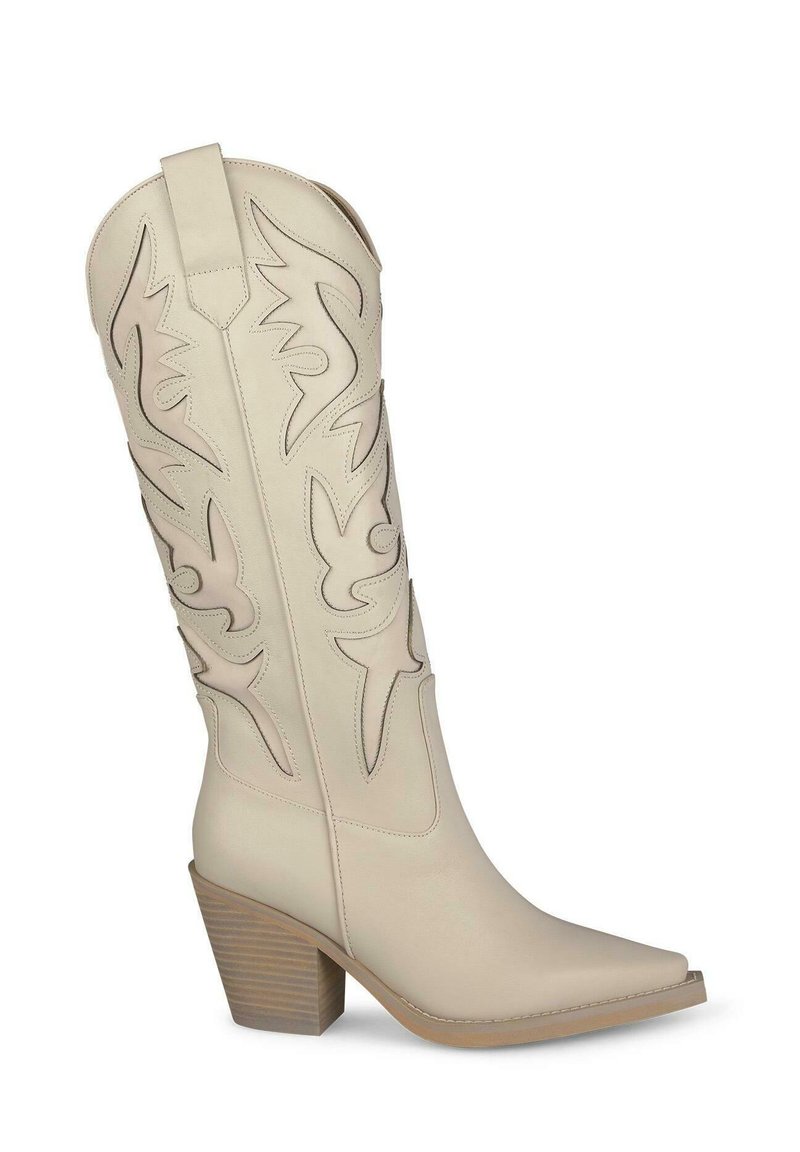 Alma en Pena Cowboy-/Bikerlaarzen crème Alma en Pena Cowboy-/Bikerlaarzen crème