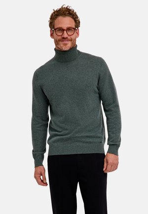 FALKE, LUXURY CLASSIC ROLLNECK - Jersey de punto - tundra pine