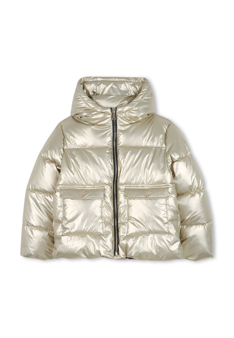 Michael Kors Kids Winterjas goudkleurig Michael Kors Kids Winterjas goudkleurig
