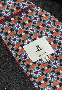 Next REGULAR FIT TRIMMED  NEPPY DONEGAL  - Jakkesæt blazere - charcoal grey