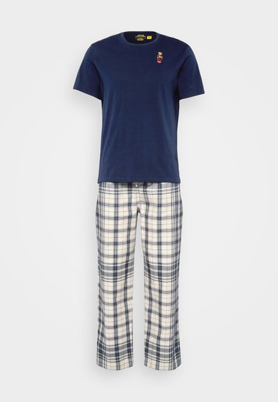 Polo Ralph Lauren PJ SLEEP - Conjunto de pijama - navy/white/blue