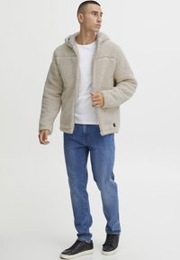 Solid SDThimo TEDDY - Fleecejas - oatmeal