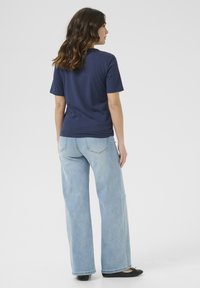 Kaffe KASAMANTHA - T-Shirt basic - midnight marine cc