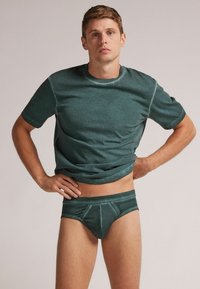 IUMAN Intimissimi Uomo NATURAL FRESH - Slip - grün deep green washed