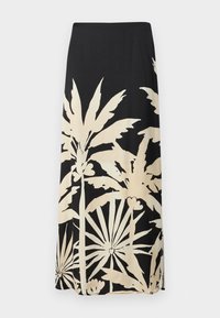 LAUREEN SKIRT - Maxirok - creme brulee/black