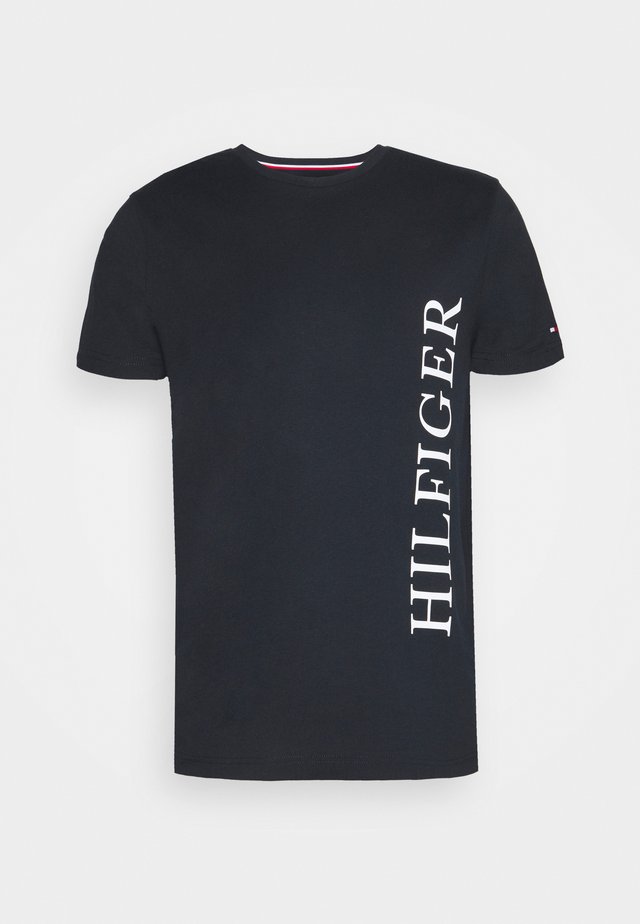 LARGE LOGO TEE - T-shirts print - blue