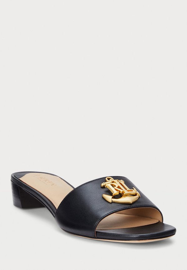 ANCHOR LOGO NAPPA LEATHER SANDAL - Mules2