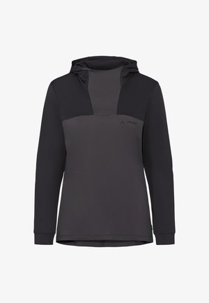 Vaude, VAUDE PULLOVER WOMEN'S QIMSA HOODY - Kapuzenpullover - graphite