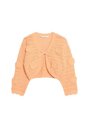 Cardigan - soft orange