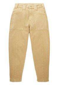 TOM TAILOR DENIM BARREL MOM - Jeans Straight Leg - brown rice