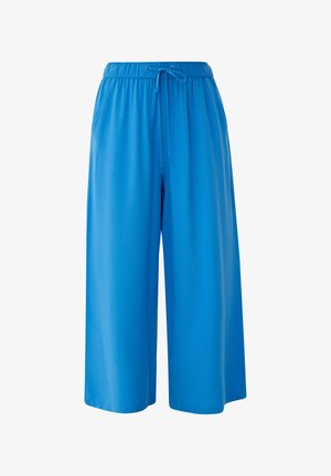 QS CULOTTE MIT WIDE LEG - Stoffhose - royalblau