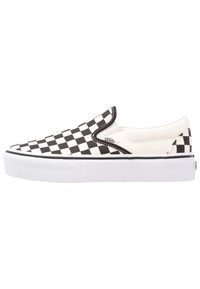 CLASSIC SLIP-ON PLATFORM - Trainers - black/white