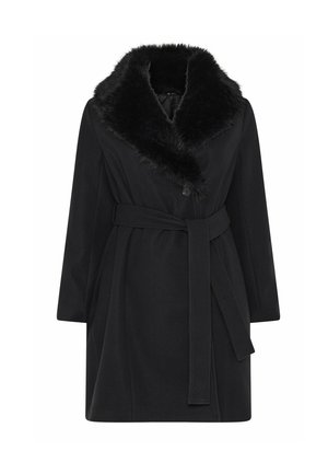 Yours Clothing, PLUS SIZE COATS - Trench - black