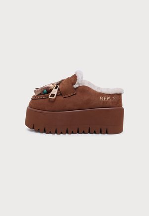 Replay, TASSELS - Chaussons - camel