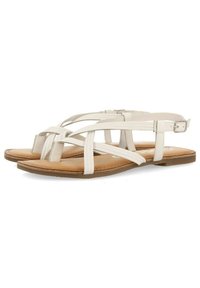 Gioseppo DE TIRAS CRUZADAS FUNARE FUNARE - Sandalias de dedo - blanco