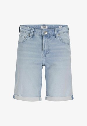 POCKET REGULAR FIT - Kratke hlače iz džinsa - blue denim