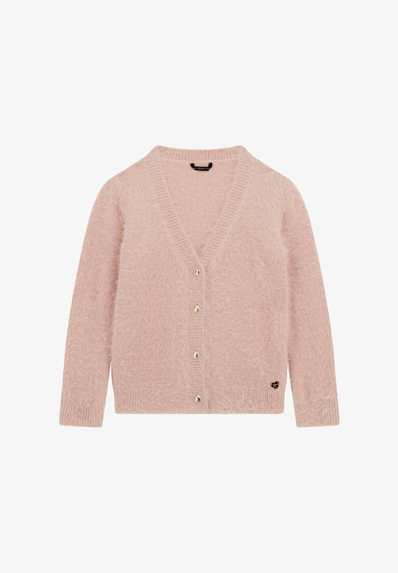 Guess SCHMUCKKNÖPFE - Neuletakki - rose