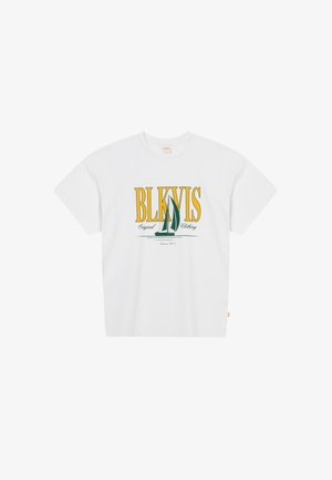 BLKVIS, LA VELA TEE - T-shirt print - white