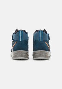 Superfit MARS UNISEX - Talvesaapad - blau/orange