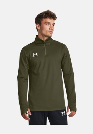 Under Armour CHALLENGER - Langarmshirt - marine od green white