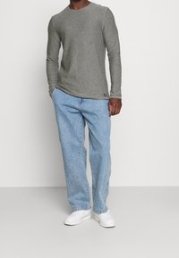 TOM TAILOR DENIM Strickpullover - grey