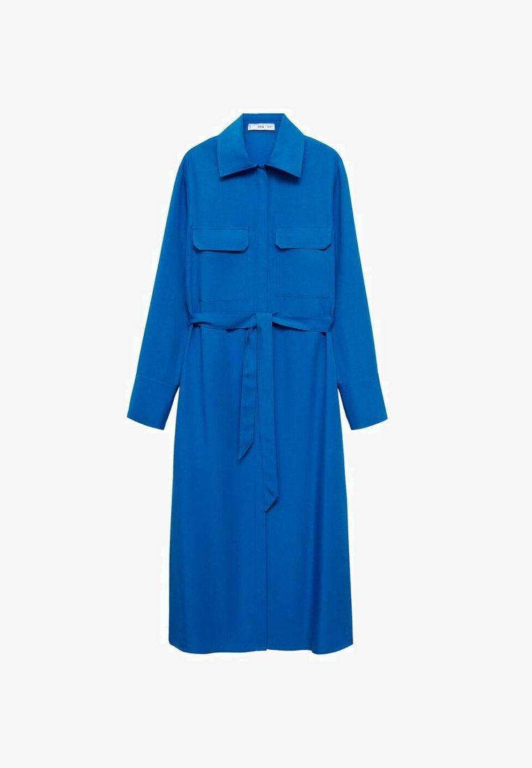mango blue shirt dress Mango Shirt dress - dark blue