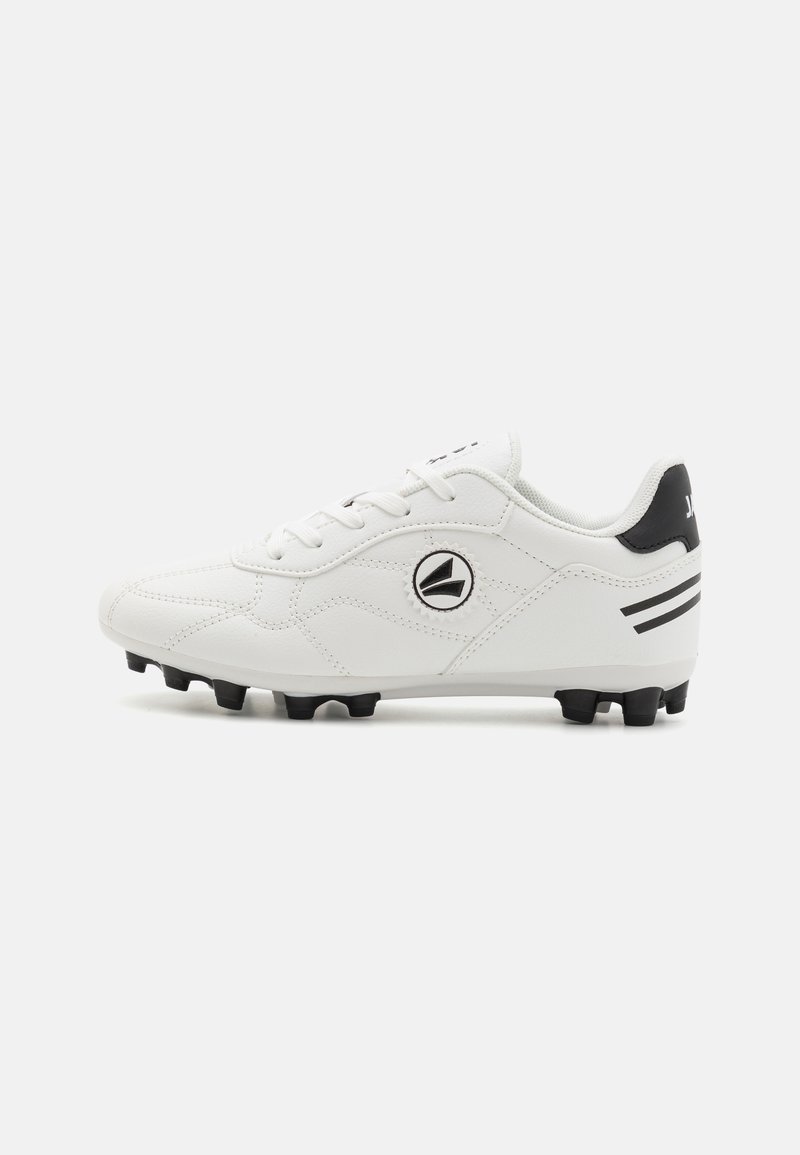 JAKO J-SFG SIGNATURE UNISEX - Kõva pinnase jalgpallisaapad - white/jet black