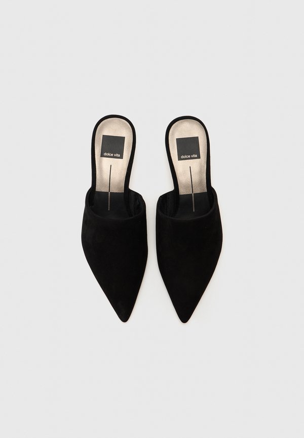 LEXY - Heeled mules - onyx2