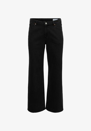 Vero Moda Curve, WIDE-FIT JEANS VMCTESSA HIGH RISE WIDE LEG FIT JEANS - Wide Leg - dark grey denim