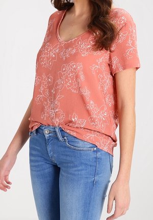 Blouse - light red