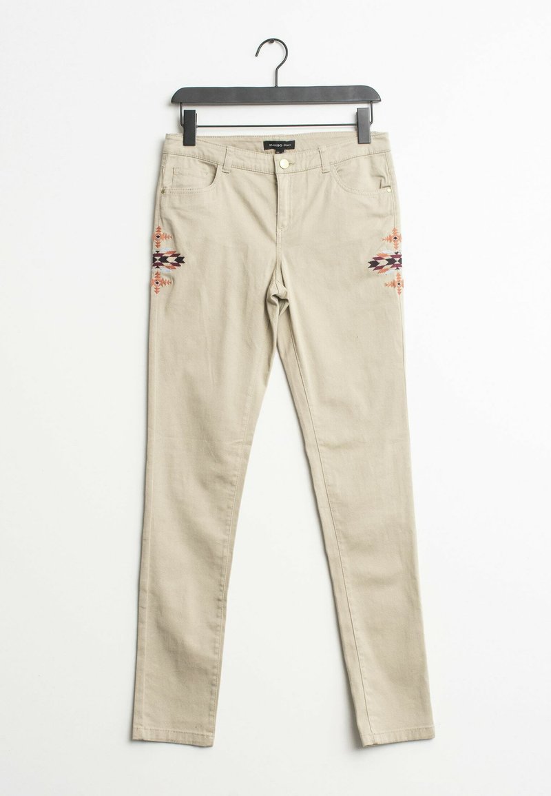 Mango Jean droit - beige