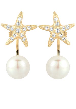 STARFISH SUMMER - Boucles d'oreilles - weiß