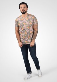 Solid SDFAIK - Apdrukāts T-krekls - mahog. rose