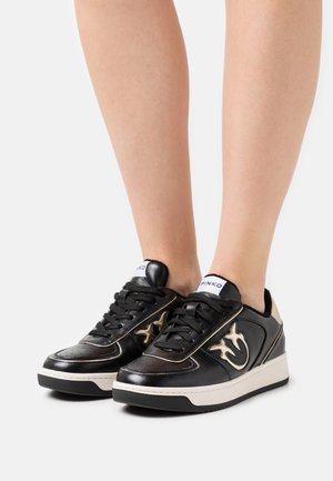 BONDY BASKET - Joggesko - black/gold