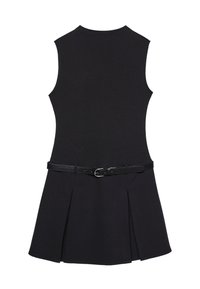 WITH CONTRAST - Gebreide jurk - black