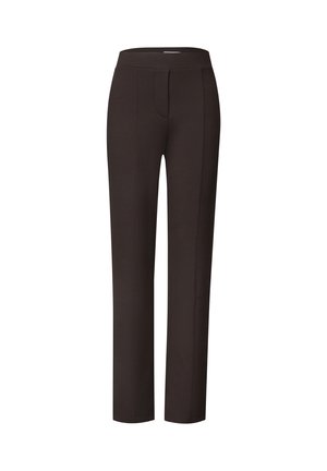 Cecil, HIGH-WAISTED SLIM-FIT BOOTCUT PANTS - Pantalon classique - truffle brown