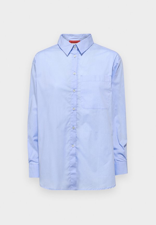BARI - Button-down blouse - azurblau2