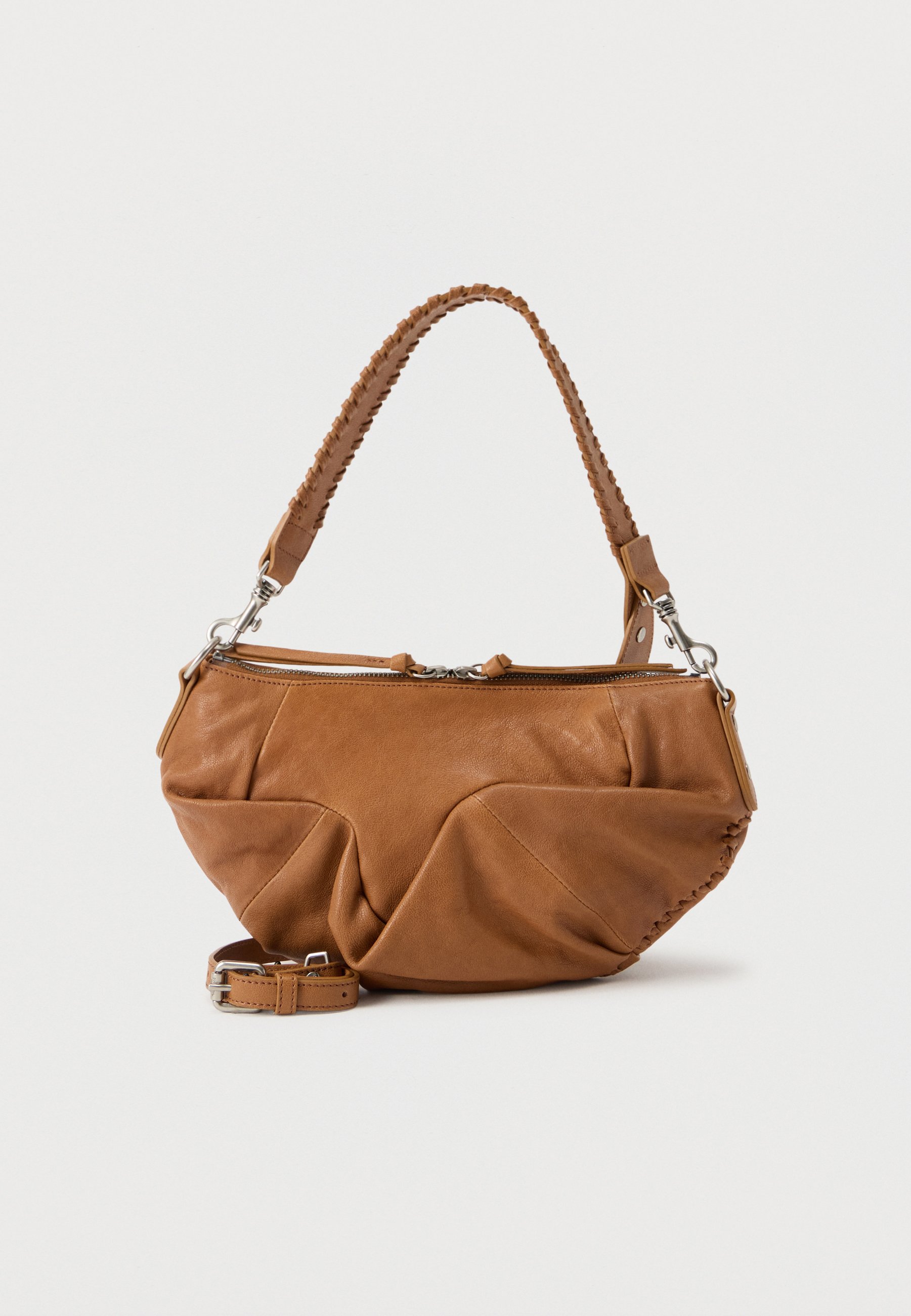 Vivienne Westwood AGNES SMALL SHOULDER BAG - Handbag - honey/dark 