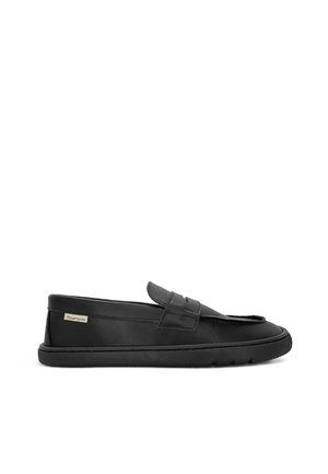 Pisamonas, MOCASINES COLEGIALES BAREFOOT NIÑOS UNISEX - Mocassins - black