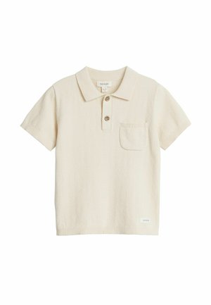 POLO NECK - Poloshirt - light beige