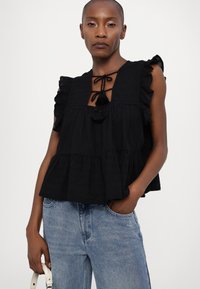 MILLE CHELSEA - Bluse - noir