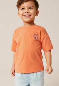 Next SIMPLE SHORT SLEEVE - T-shirts print - orange