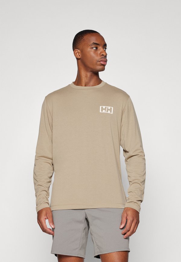 SKOG GRAPHIC TEE - Long sleeved top - pebble2